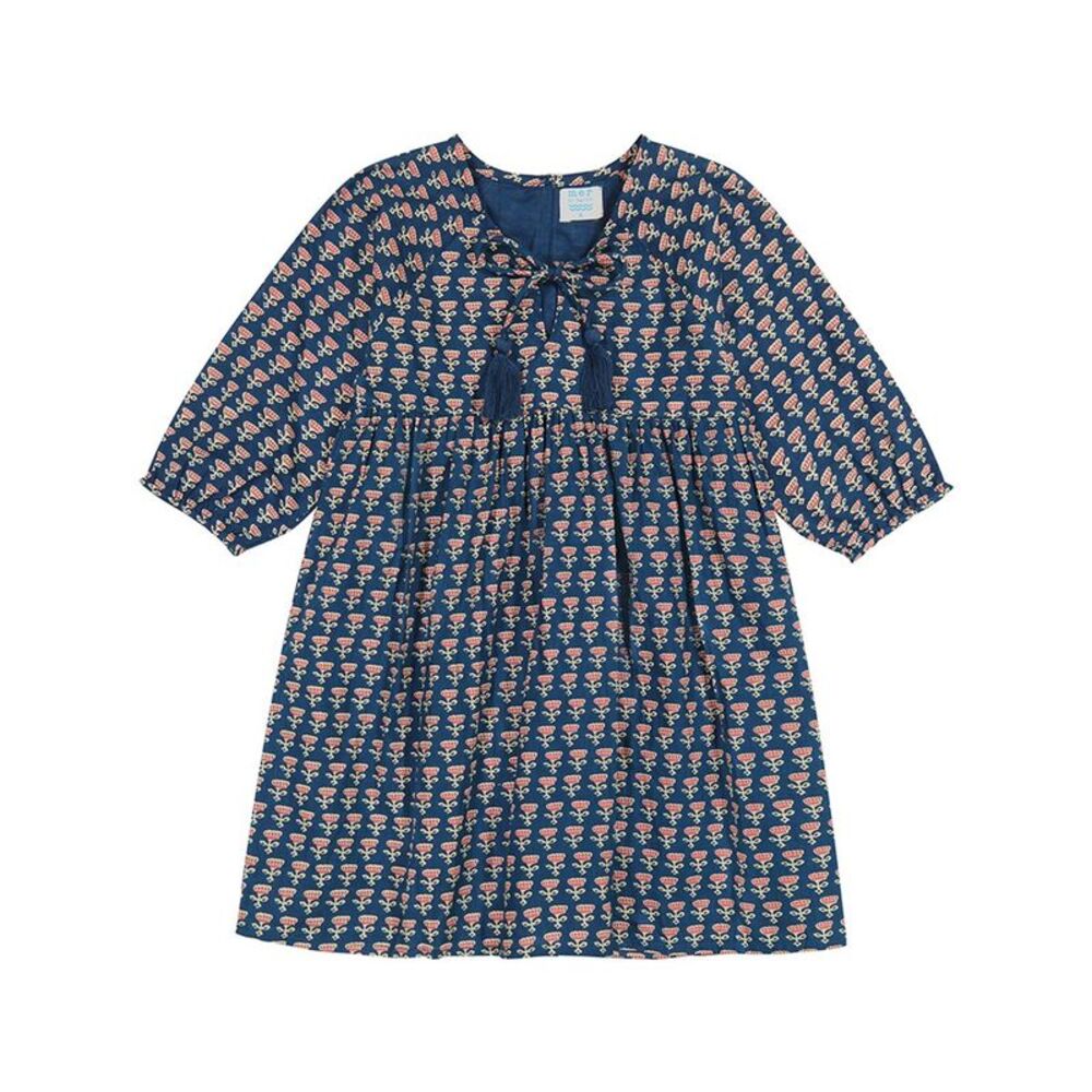 Mer St. Barth Girls  Sara Dress, Blue